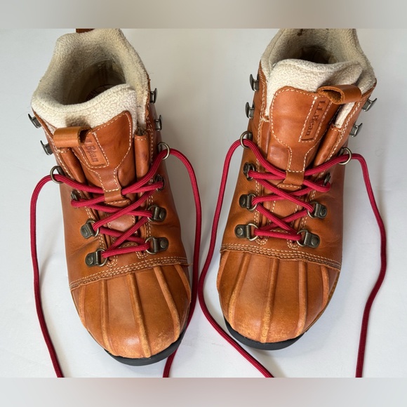 LL Bean TEK 2.5 Knifes Edge Mt Katahdin Vibram Waterproof Leather Hiking Boots 7 - Picture 2 of 13